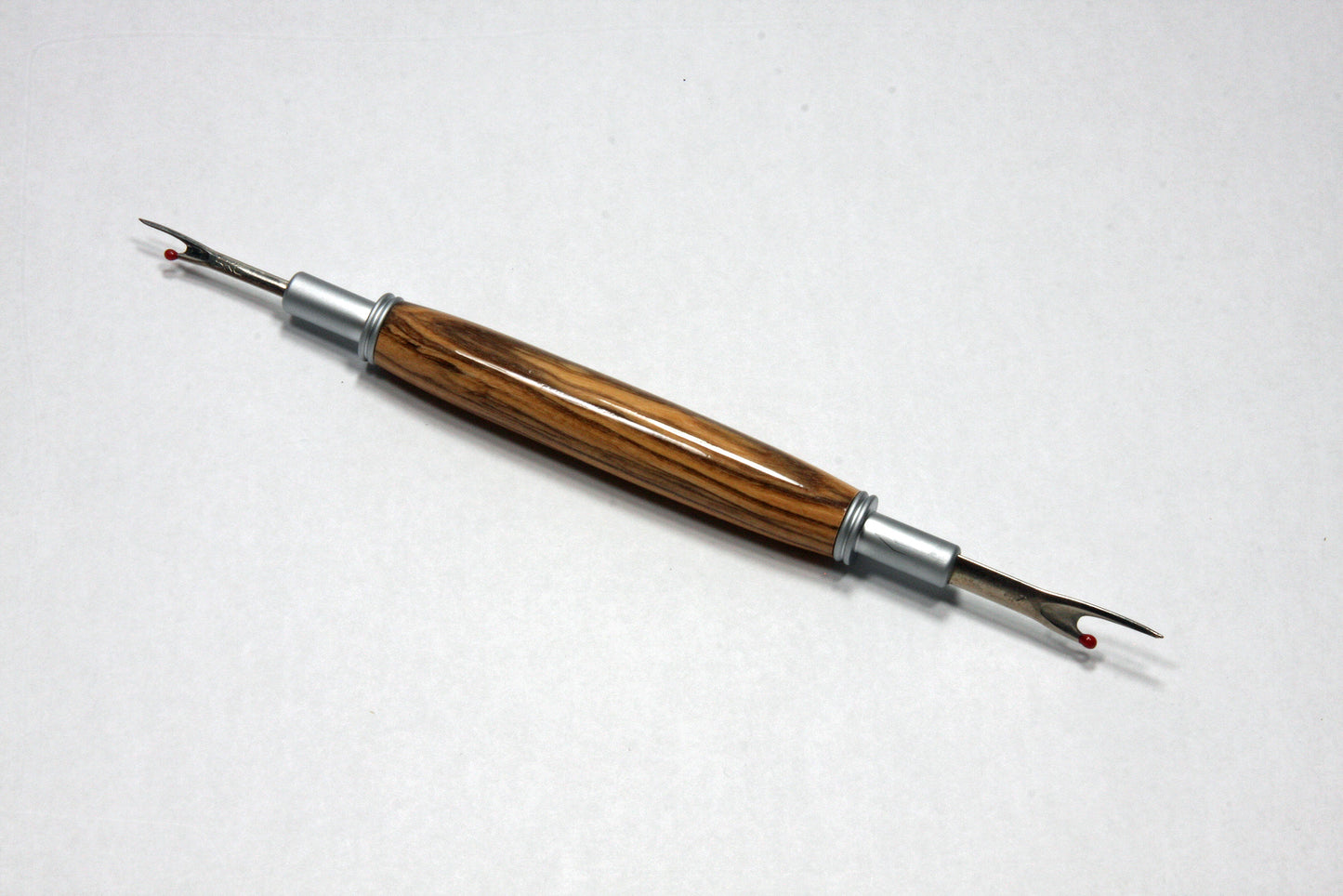 Handcrafted Olivewood Double-Bladed Seam Ripper - Perfect Gift for Seamstresses and Crafters
