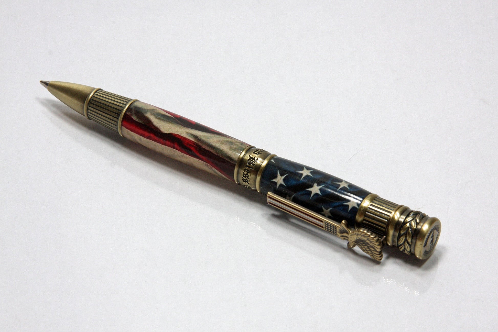 American Patriot Twist Ballpoint Pen -| American Flag - Pens